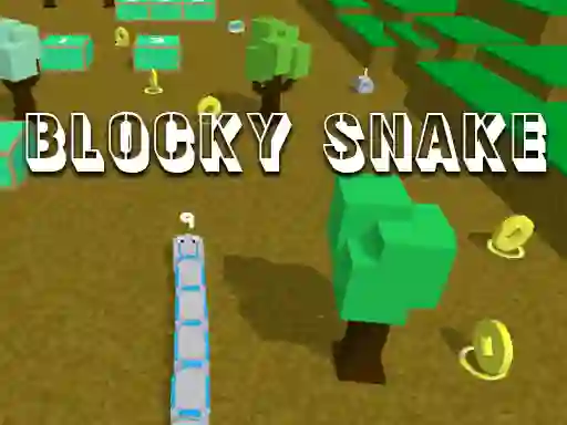 खेल Blocky Snake ऑनलाइन