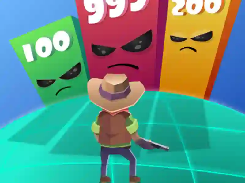 खेल Shoot Block Rush 3D ऑनलाइन