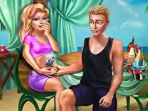 खेल Ellie Beach Proposal ऑनलाइन