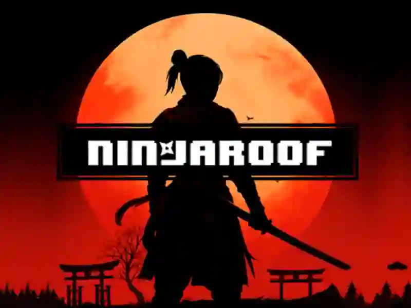 खेल Ninja Roof ऑनलाइन