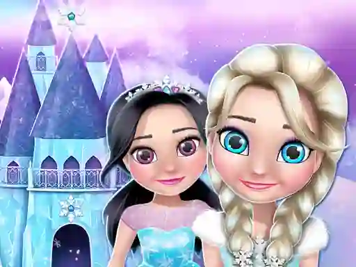 खेल Ice Princess Doll House ऑनलाइन