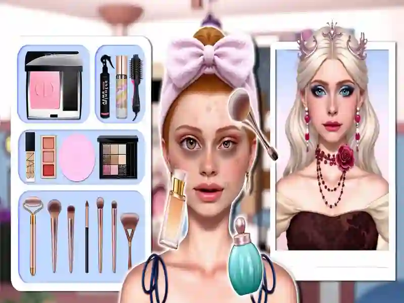 खेल Makeover & Makeup Studio ऑनलाइन