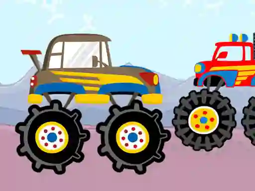खेल Fun Monster Trucks Jigsaw ऑनलाइन