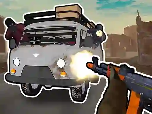 खेल Road Chase. Shooter Realistic Guns ऑनलाइन