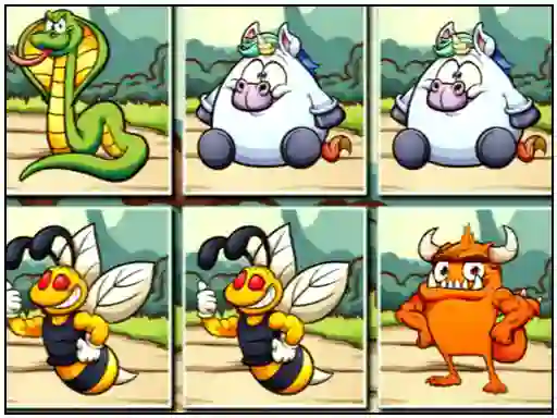 खेल Animals Memo Match ऑनलाइन