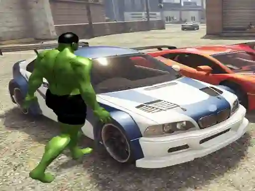 खेल Chained Car vs Hulk ऑनलाइन