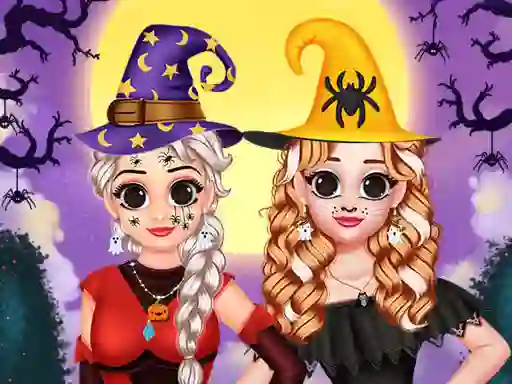 खेल BFFs Hello Halloween ऑनलाइन