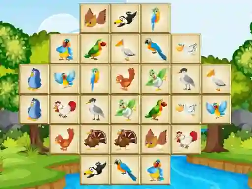 खेल Birds Mahjong Deluxe ऑनलाइन