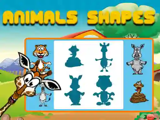 खेल Animals Shapes ऑनलाइन