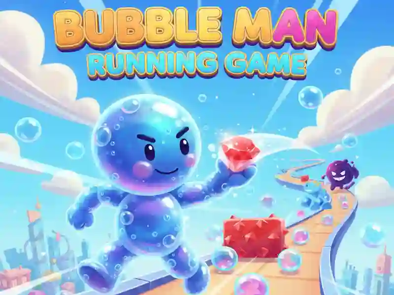 खेल Bubble Man Running Game ऑनलाइन