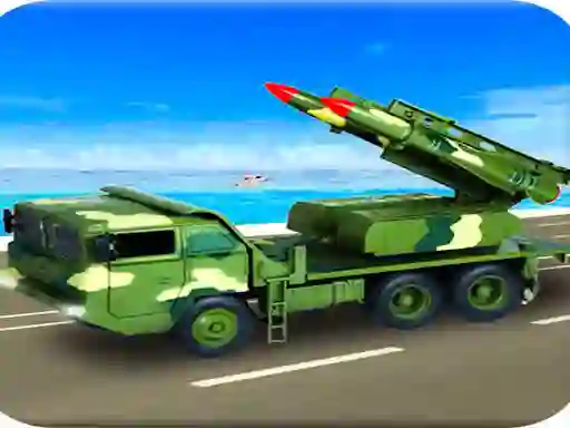 खेल Us Army Missile Attack Army Truck Driving Games ऑनलाइन