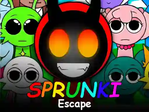खेल Sprunki 3D Escape ऑनलाइन
