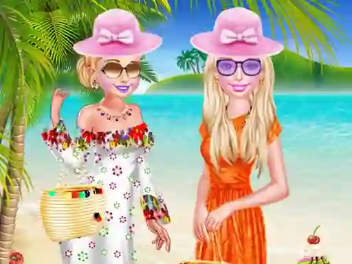 खेल BFF Spring Beach Holiday ऑनलाइन