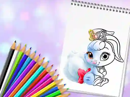 खेल Cute Animals Coloring Book ऑनलाइन