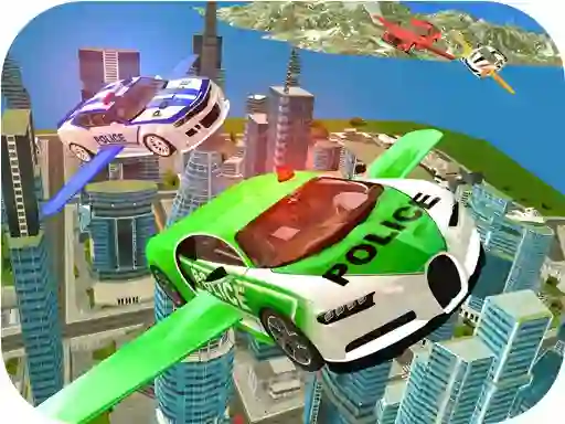 खेल Flying Police Car Simulator ऑनलाइन