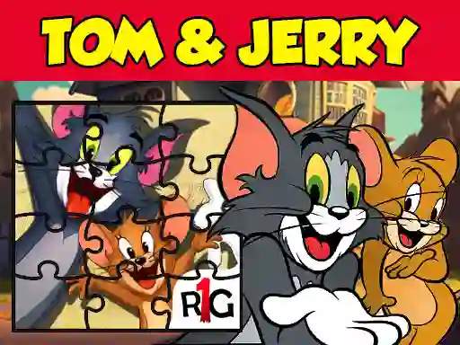 खेल Tom & Jerry Jigsaw Puzzle ऑनलाइन