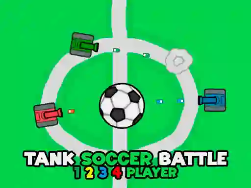 खेल Tank Soccer Battle 1 2 3 4 Player ऑनलाइन
