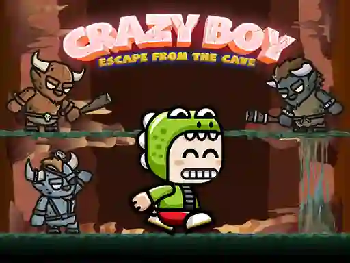 खेल Crazy Boy Escape From The Cave ऑनलाइन