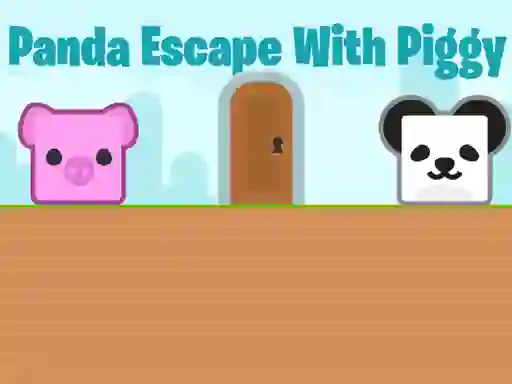 खेल Panda Escape With Piggy ऑनलाइन
