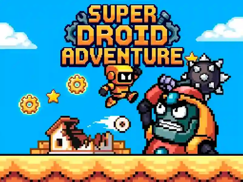 खेल Super Droid Adventure ऑनलाइन