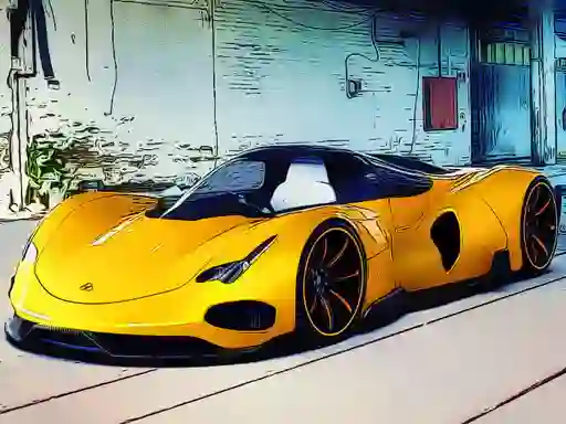 खेल Futuristic Car Models ऑनलाइन