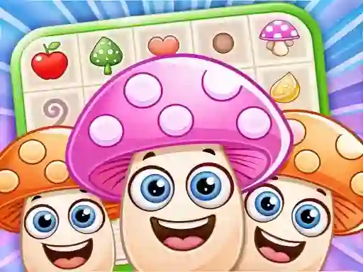 खेल Mushroom Fever Match 3 ऑनलाइन