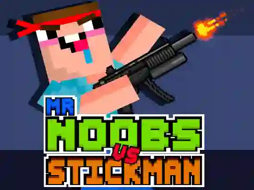 खेल Mr Noobs vs Stickman ऑनलाइन