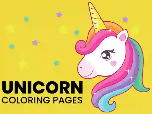 खेल Unicorn Coloring Pages ऑनलाइन