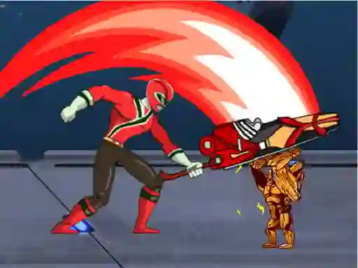 खेल Power Rangers Space war ऑनलाइन