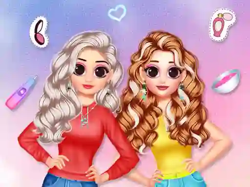 खेल Besties Makeover Salon ऑनलाइन