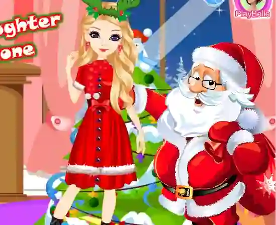 खेल Santa's Daughter Home Alone ऑनलाइन
