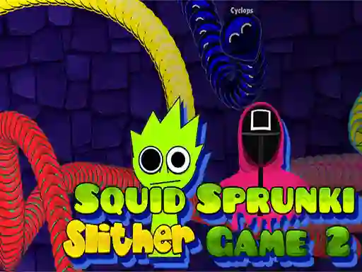 खेल Squid Sprunki Slither Game 2 ऑनलाइन