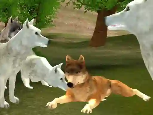 खेल Wild Wolves Hunger Attack ऑनलाइन