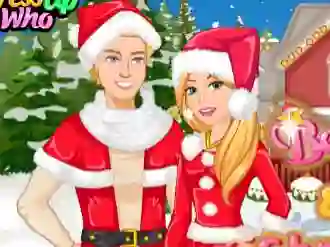 खेल Barbie and Ken Christmas ऑनलाइन