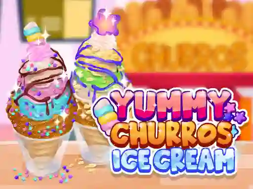 खेल Yummy Churros Ice Cream ऑनलाइन