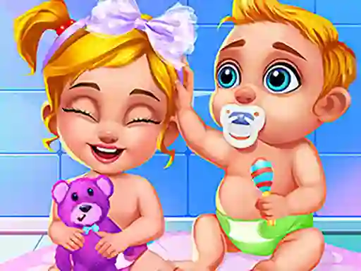 खेल Newborn Sweet Baby Twins ऑनलाइन