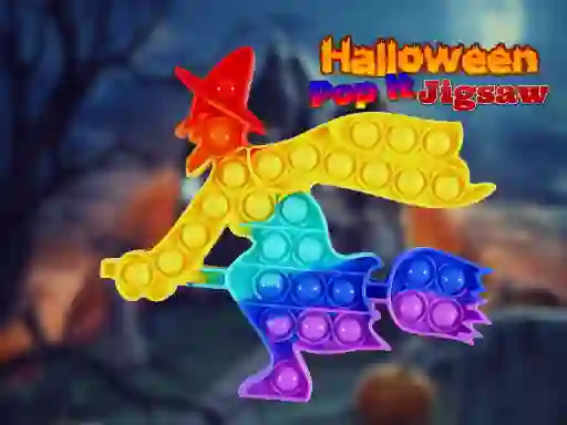 खेल Halloween Pop It Jigsaw ऑनलाइन