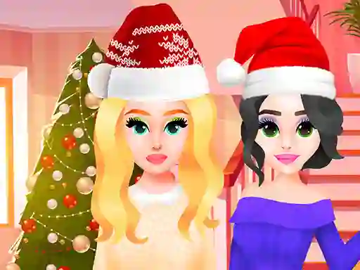खेल Christmas Party Girls ऑनलाइन