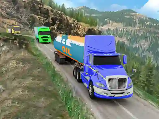 खेल Oil Tanker Transport Truck ऑनलाइन