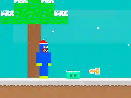 खेल Noob Huggy Winter ऑनलाइन