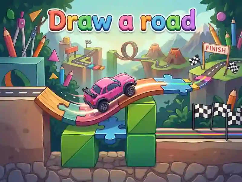 खेल Draw a road ऑनलाइन