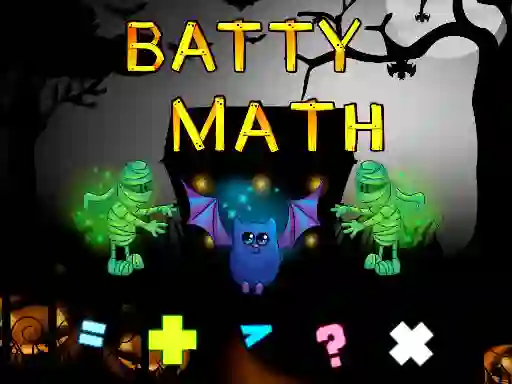 खेल Batty Math ऑनलाइन