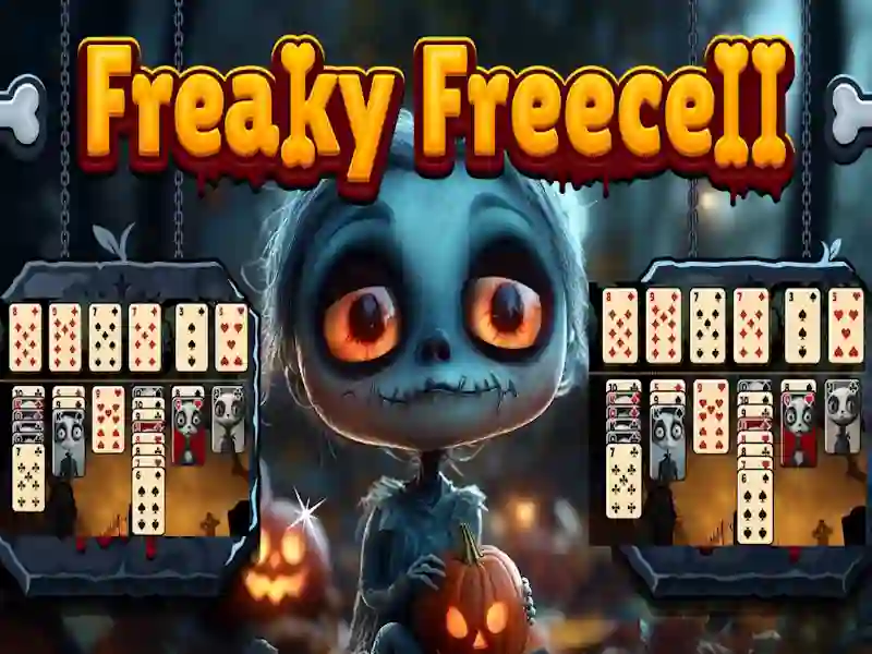 खेल Freaky Freecell ऑनलाइन