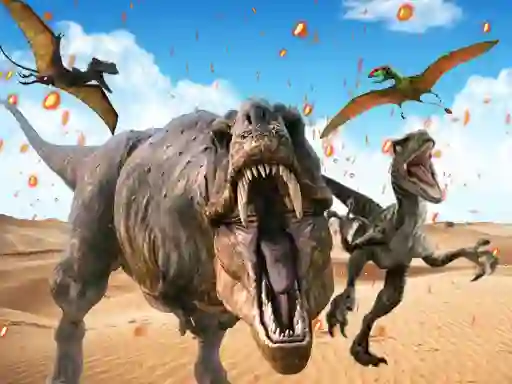 खेल Dino Hunter: Killing Strand ऑनलाइन