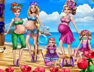 खेल Pregnant Moms Exotic Holiday ऑनलाइन