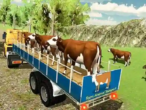 खेल Offroad Animal Truck Transport ऑनलाइन
