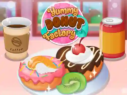 खेल Yummy Donut Factory ऑनलाइन