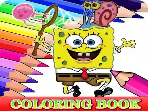 खेल Coloring Book for Spongebob ऑनलाइन