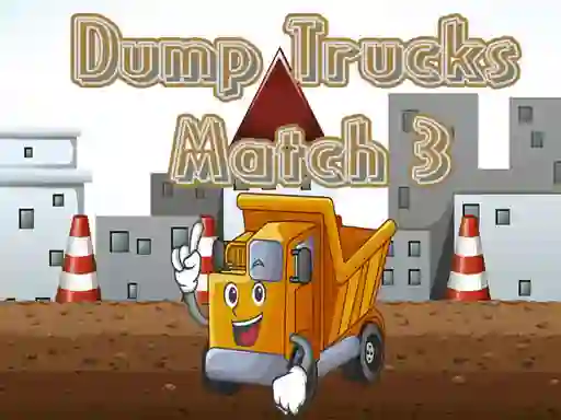 खेल Dump Trucks Match 3 ऑनलाइन