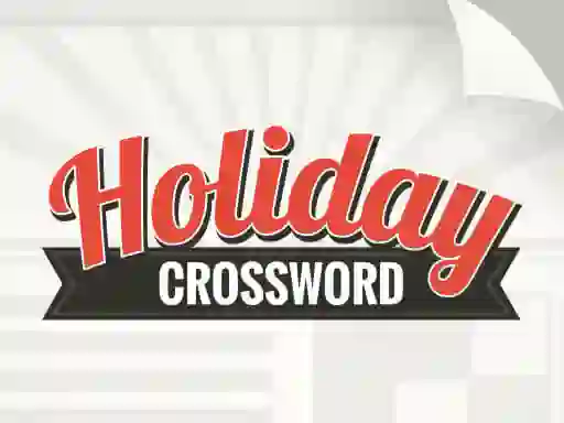 खेल Holiday Crossword ऑनलाइन